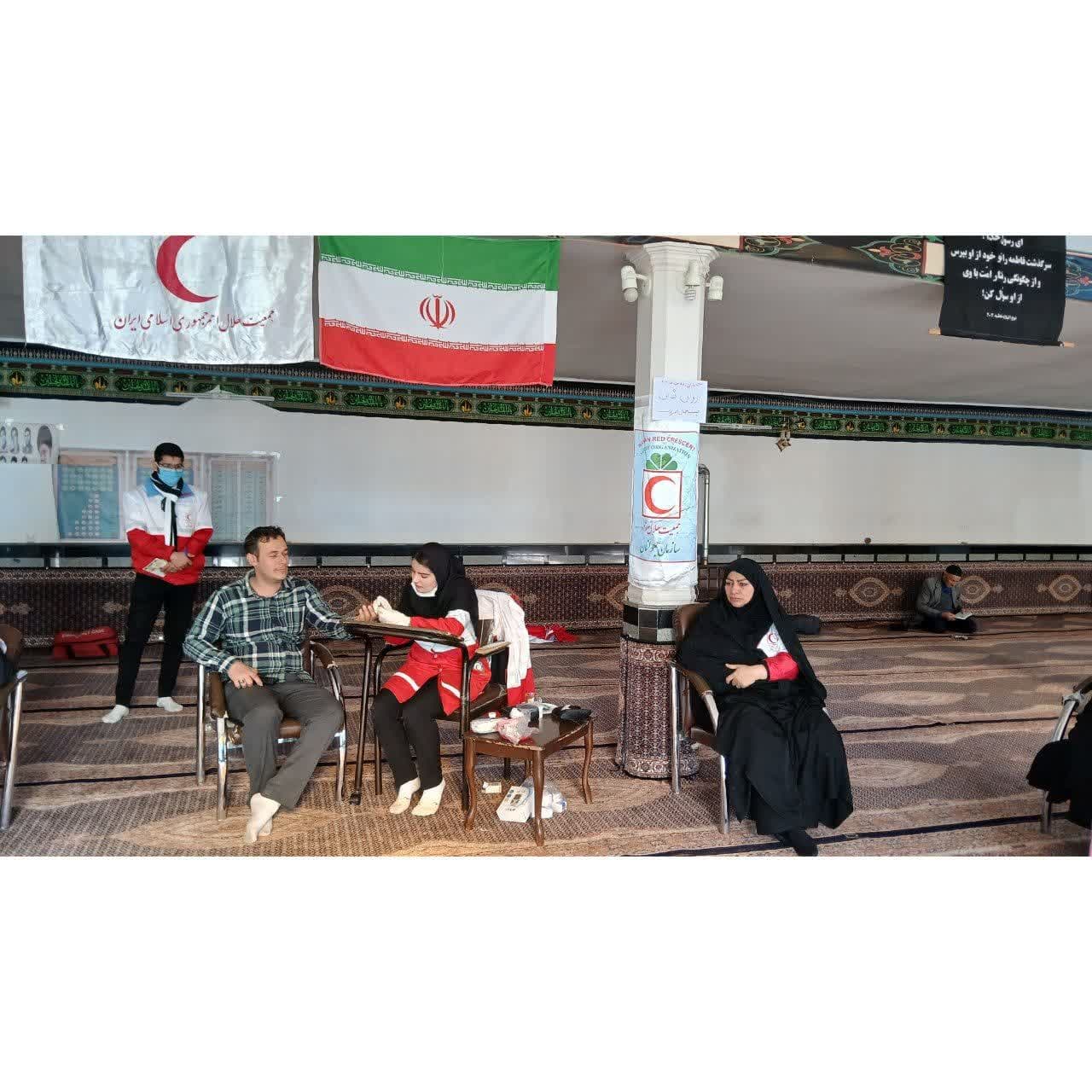 برگزاری طرح توانمند سازی محله ۲۰۲۰ جمعیت هلال‌احمر سراب در خانه هلال امام حسین (ع) محله سدباشی