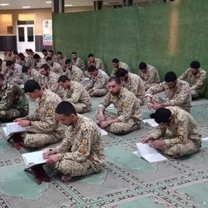 محفل انس با قرآن کریم  به همت تیپ ۴۰متحرک هجومی نزاجا