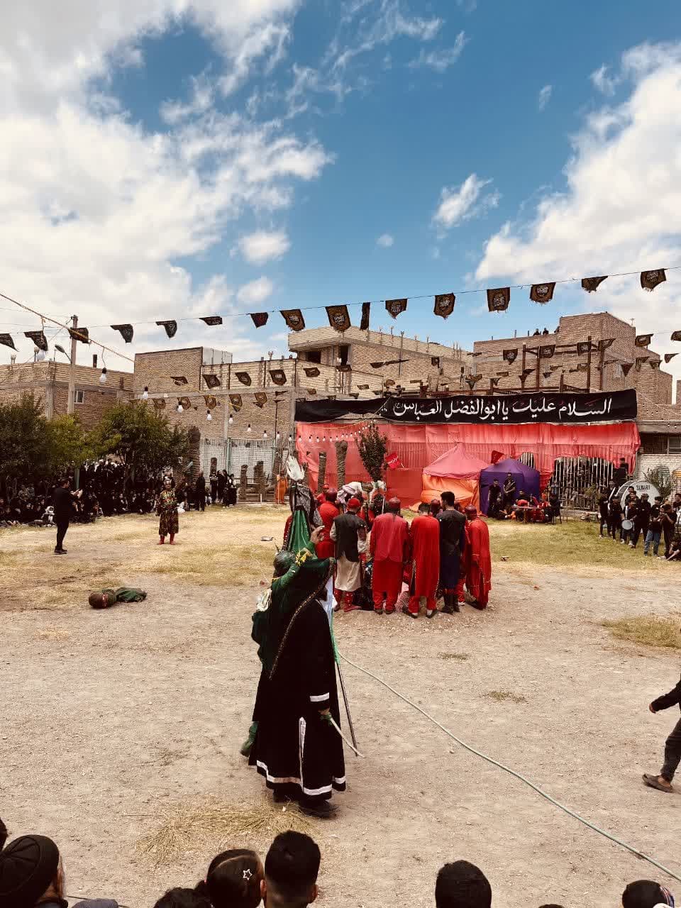 مراسم خیمه سوزان ظهر عاشورا حسینی ۱۴۰۴