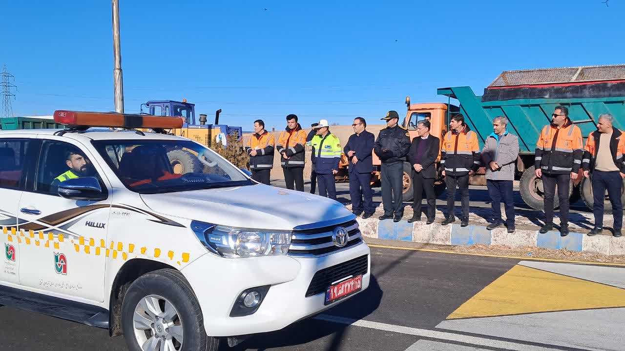 مانور طرح زمستان در سراب اجرا شد