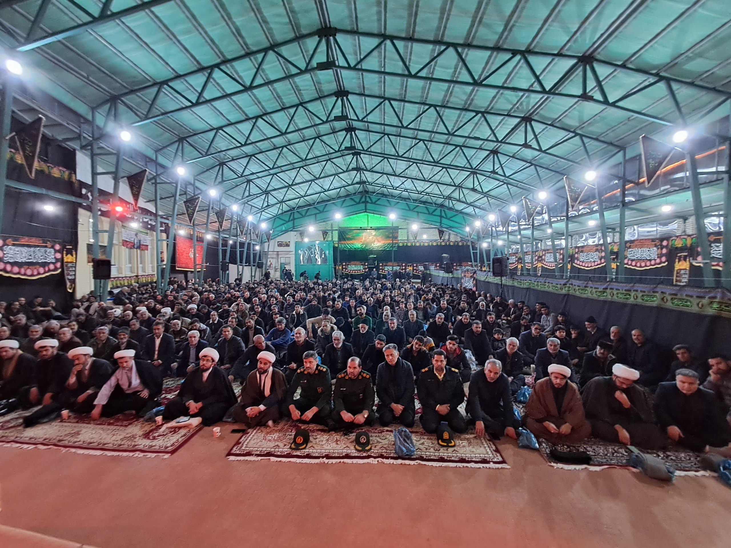 مراسم افتتاحیه حسینیه اعظم امام موسی بن جعفر (ع) در شهرستان سراب