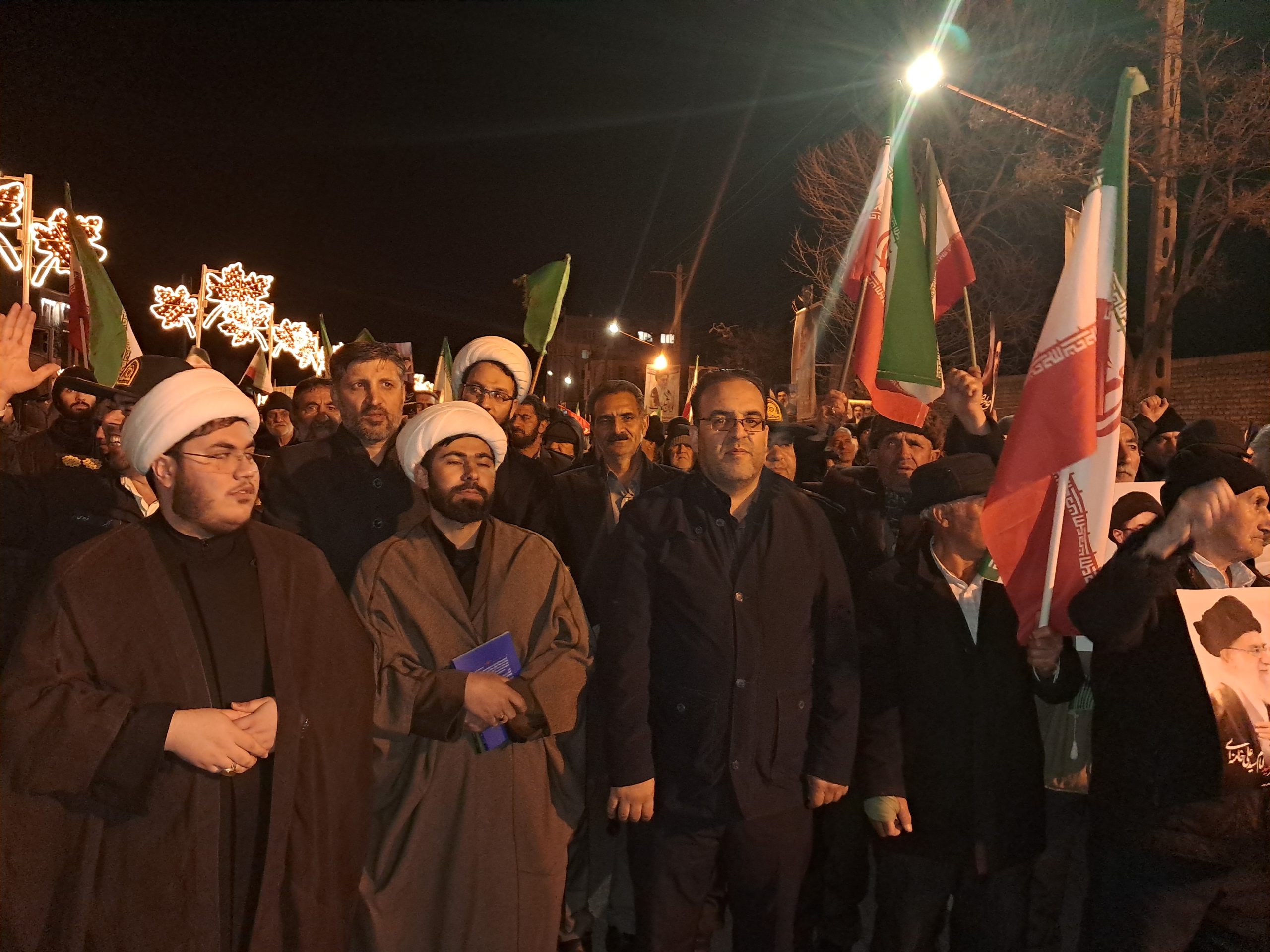 سی‌وششمین شب پای کار ایران در شهرستان سراب